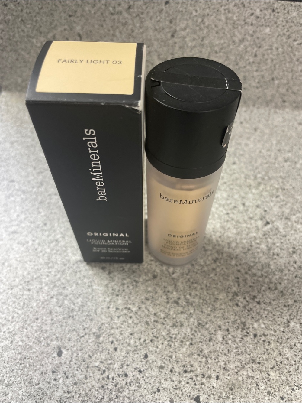 bareMinerals Original Liquid Mineral Foundation - Fairly Light 03 Beige